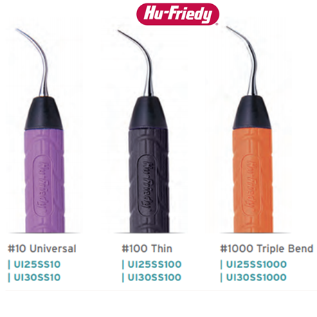 Hu-Friedy Satin Swivel Ultrasonic Inserts#1000 Triple Blend,25KHZ