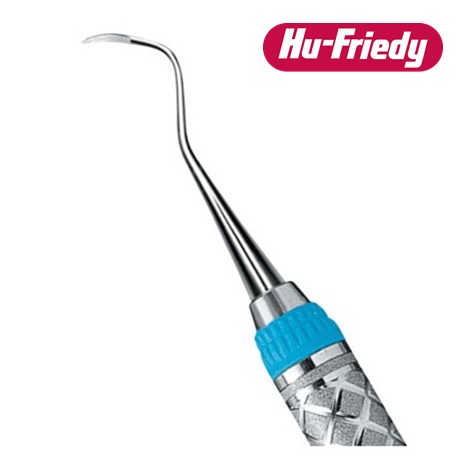 Hu-friedy MicMini Gracey Double-ended Sickle Scaler Curette, EESmthBlue #SM13/14CCH