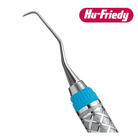 Hu-friedy McCall Double-ended Sickle Scaler, Satin Steel Handle #SM11/12A6