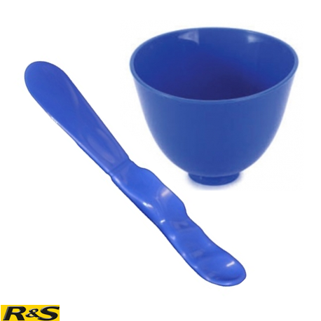 R&S Blue Alginate Mixing Bowl