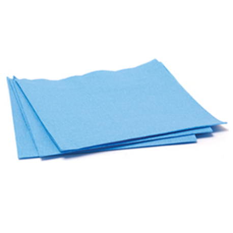 Royalguard -  45cmx45cm Autoclaving Sterilization Crepe Paper, Blue, 500Sheets/Ctn