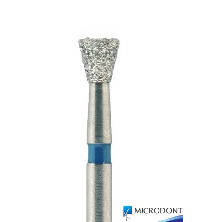 Microdont Diamond Inverted Cone Bur,FG 014, 10pieces/pack, (813.FG)