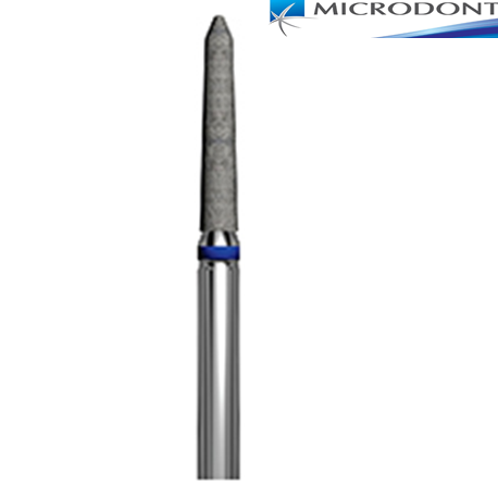 Microdont Diamond Bur Cylindrical Ogival End Bur 3216.FG.012, 10pieces/pack