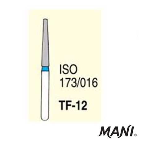 MANI Diamond Bur Tapered Fissure TF-12 (5pcs/pack