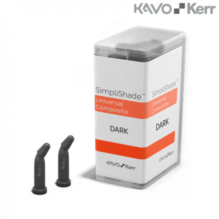 KaVo Kerr SimpliShade Universal Composite Unidose 10 Pack, Dark #36978
