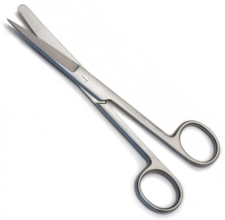 Standard Surgical Scissor, Curved, Sharp/Blunt Tip 11.5CM