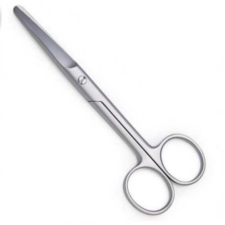 Standard Surgical Scissor, Straight, Blunt/Blunt Tip 11.5 CM