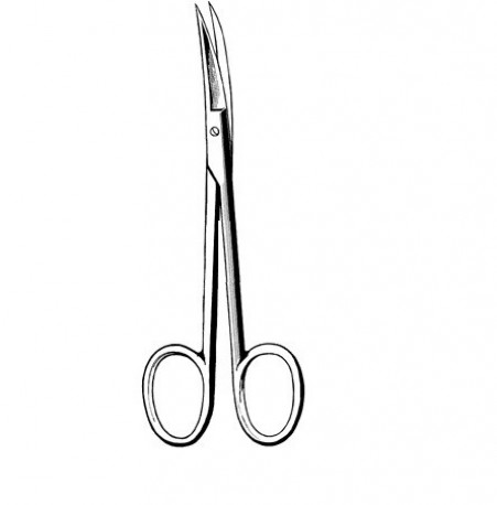 Wagner Delicate Surgical Scissor Curved Sharp/Sharp