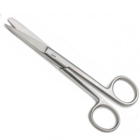 Standard Surgical Scissor, Straight, Sharp/Blunt Tip 11.5CM