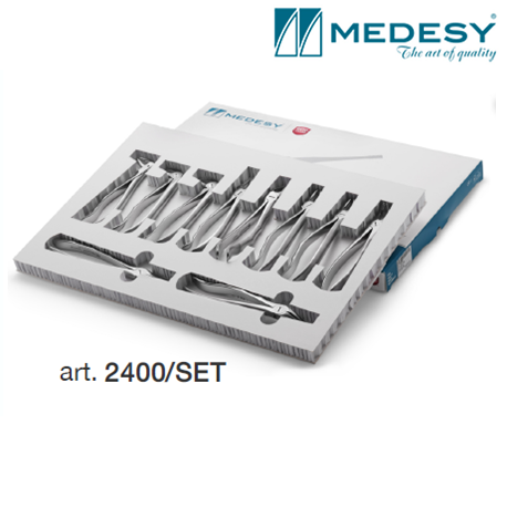 Medesy Set Tooth Forceps Blade Beaks #2400/SET