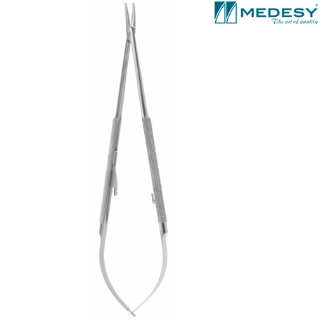 Medesy Needle Holder Castroviejo mm180 Curved #1922/D