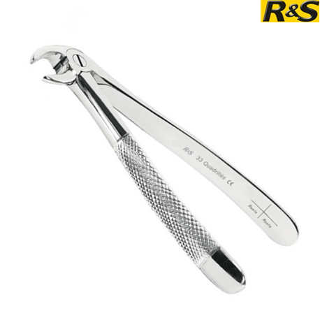 R&S Upper roots extraction forceps no.33