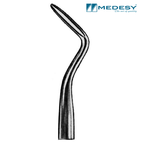 Medesy Root Elevator Flat 3 mm #740/2