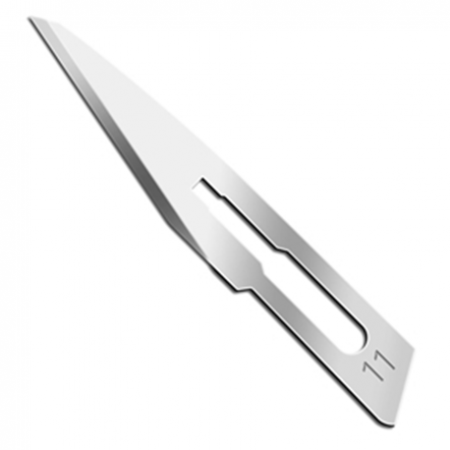 B. Braun Carbon Steel Sterile Surgical Blade, Size 11 (100pcs/box)