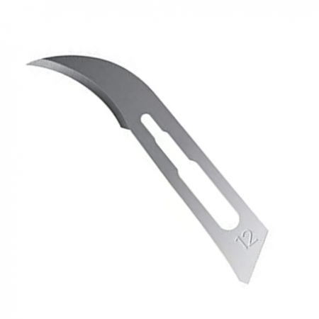 B. Braun Carbon Steel Sterile Surgical Blade, Size 12 (100pcs/box)