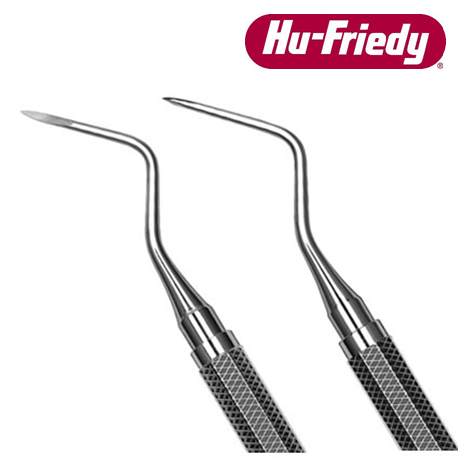 Hu-Friedy #13/14 Heidbrink Root Tip Pick Double ended with Heavy Handle #EHB13/14H