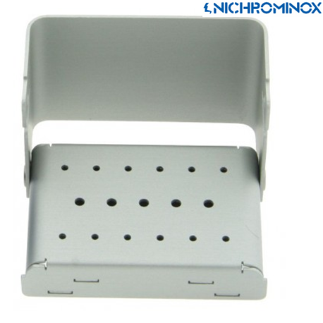 Nichrominox Aluminium 17 holes Color Bur Block/holder