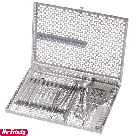 Hu-Friedy Cassette for Endodontic procedures, Hu-Friedy Endo Stand, Holds 24 Files and Reamers
