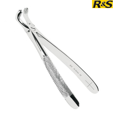 R&S Pediatric extraction forceps for upper premolar with serrated jaw,, No.139