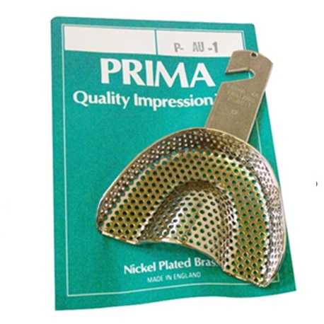 Prima Perforated Impression Tray Per Sets (Upper Size 1 and Lower Size 1 )