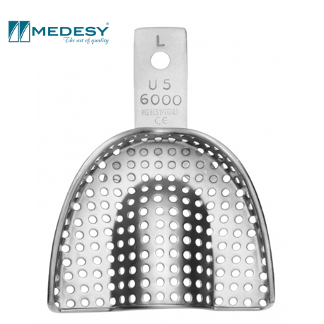 Medesy Impression Trays with Retention Rim (6000/U6-XL)