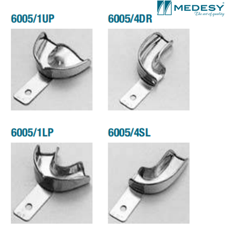 Medesy Impression-Tray Anatomic With Retention Rim Dr #6005/4 DR