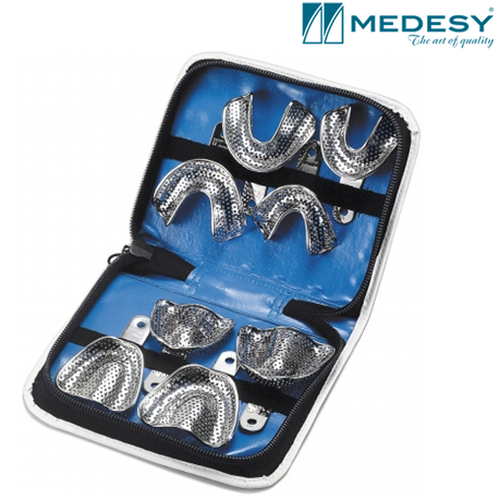 Medesy Kit Impression-Tray Edentulous With Retention Rim #6014/KIT