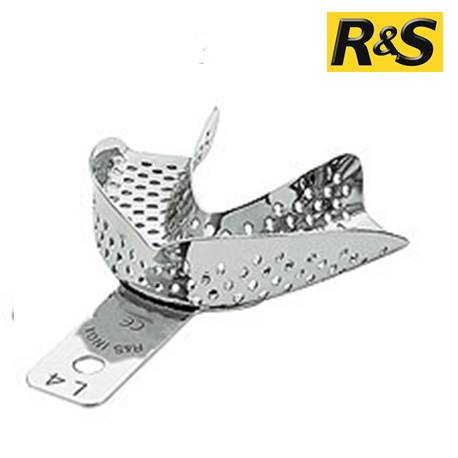 R&S Stainless Steel Perforated Impression trays (6 upper & 6 lower)