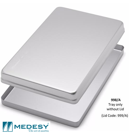 Medesy Tray Large Aluminium Silver #998/A