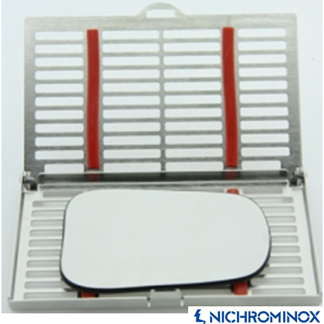 Nichrominox Solo Cassette/Tray No.2 Size 16.4X7X1.3cm for Dental Photography Mirrors