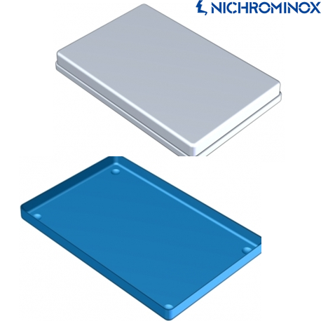 Nichrominox Large tray(with out Lid), size 28X18cm, 181450
