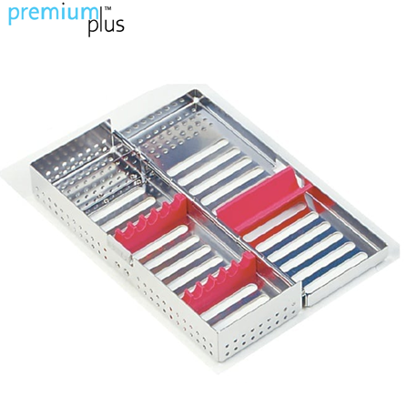 Premium Plus Sterilization Cassettes Stainless Steel, Small, 6 Imstruments
