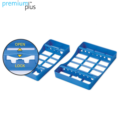 Premium Plus Plastic Sterilization Cassettes Medium, 8 instruments