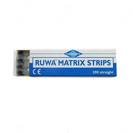 Ruwa Matrix Strips, Straight, 8mm (200 pcs/box)