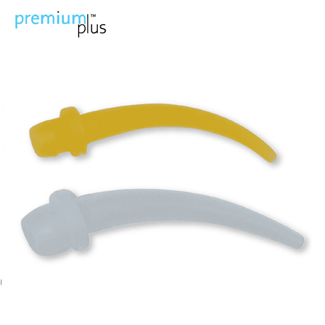 Premium Plus Intra-Oral Syringe Tips Yellow 100pcs/pack #085