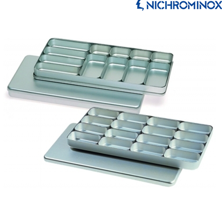 Nichrominox Aluminium Compartment boxes-12 compartment