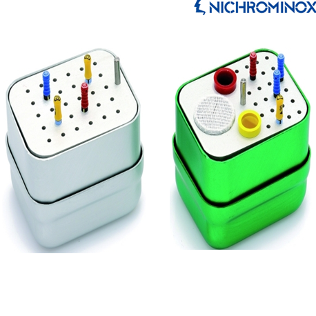 Nichrominox Endo Micro Box-24 Holes+2 Plastic cups+1 Clean grip