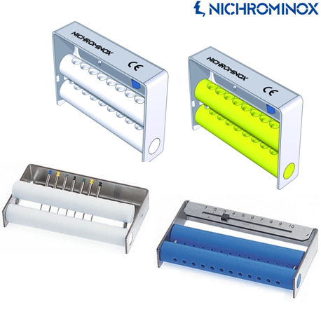 Nichrominox Endo Dispenser, White, 8 Holes