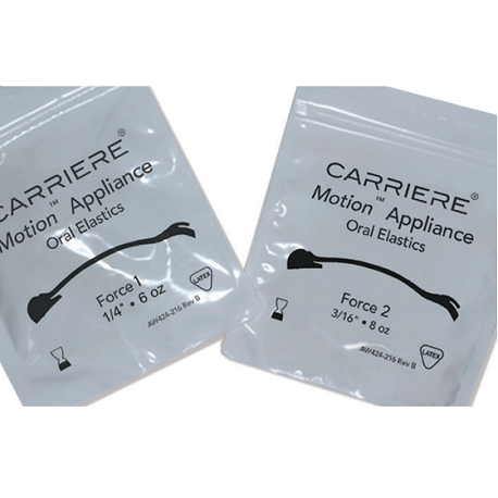 Carriere Oral Elastic Force 1 -1/4'' 6Oz (50pcs/pack)