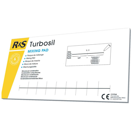 R&S Turbosil mixing pads (25 sheets/Book)
